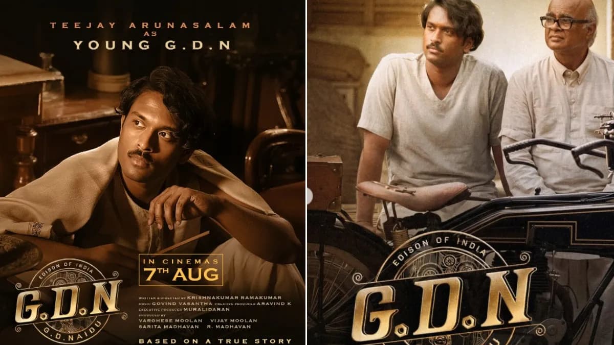 India's Edison Story: DJ Arunachalam as Young G.D. Naidu