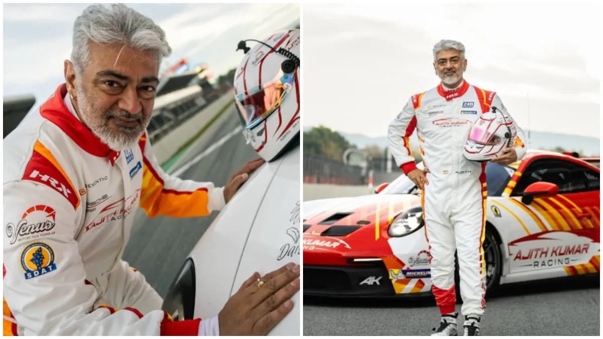 Le Mans Car Race: Ajith Survives Wheel Break Crash