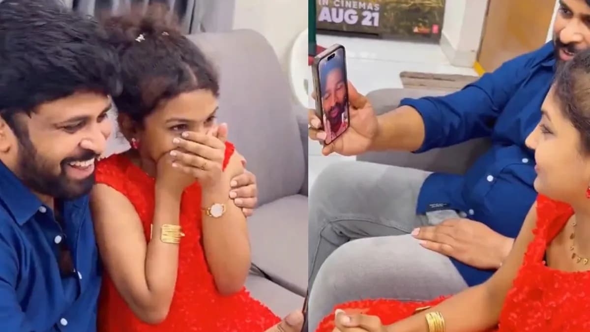 Dhanush Asks Baby Nakshathra to Teach Acting: She’s