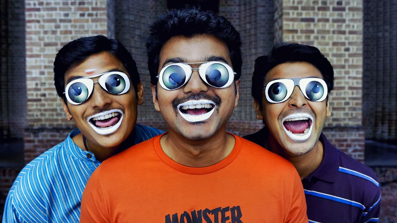 Nanban Movie Review: A Fun Tamil Remake of 3 Idiots still 3