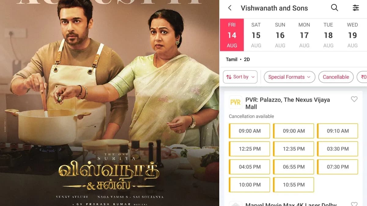 Viswanath & Sons Booking Clash: Suriya Fans Roar | Movie